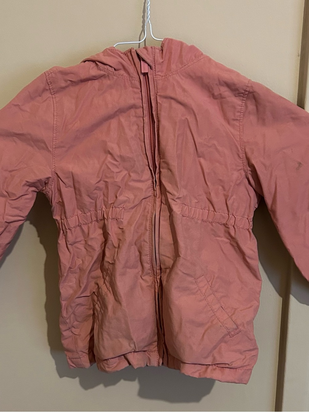 Old Navy Kids Hooded Lightweight Jacket - Rose Pink